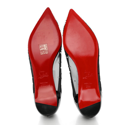 Christian Louboutin Crystal Strass Follies Flats 36.5 Black 5 of 10
