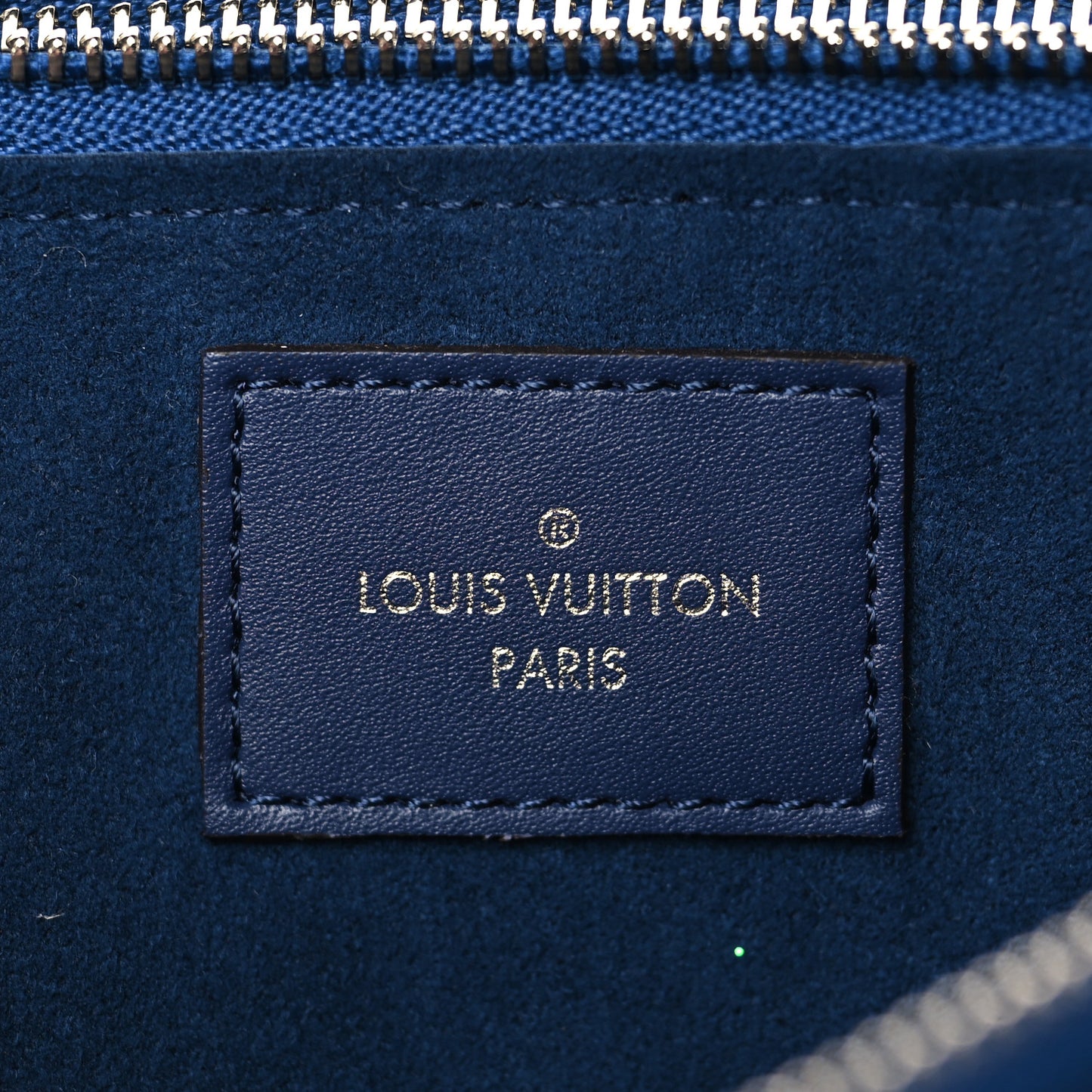 Monogram Giant Escale Double Zip Pochette Blue
