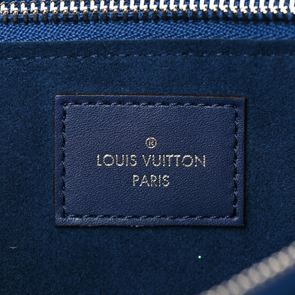 Louis Vuitton Monogram Giant Escale Double Zip Pochette Blue 7 of 11