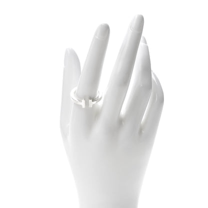 Tiffany Sterling Silver T Square Ring 61 9.5 2 of 5