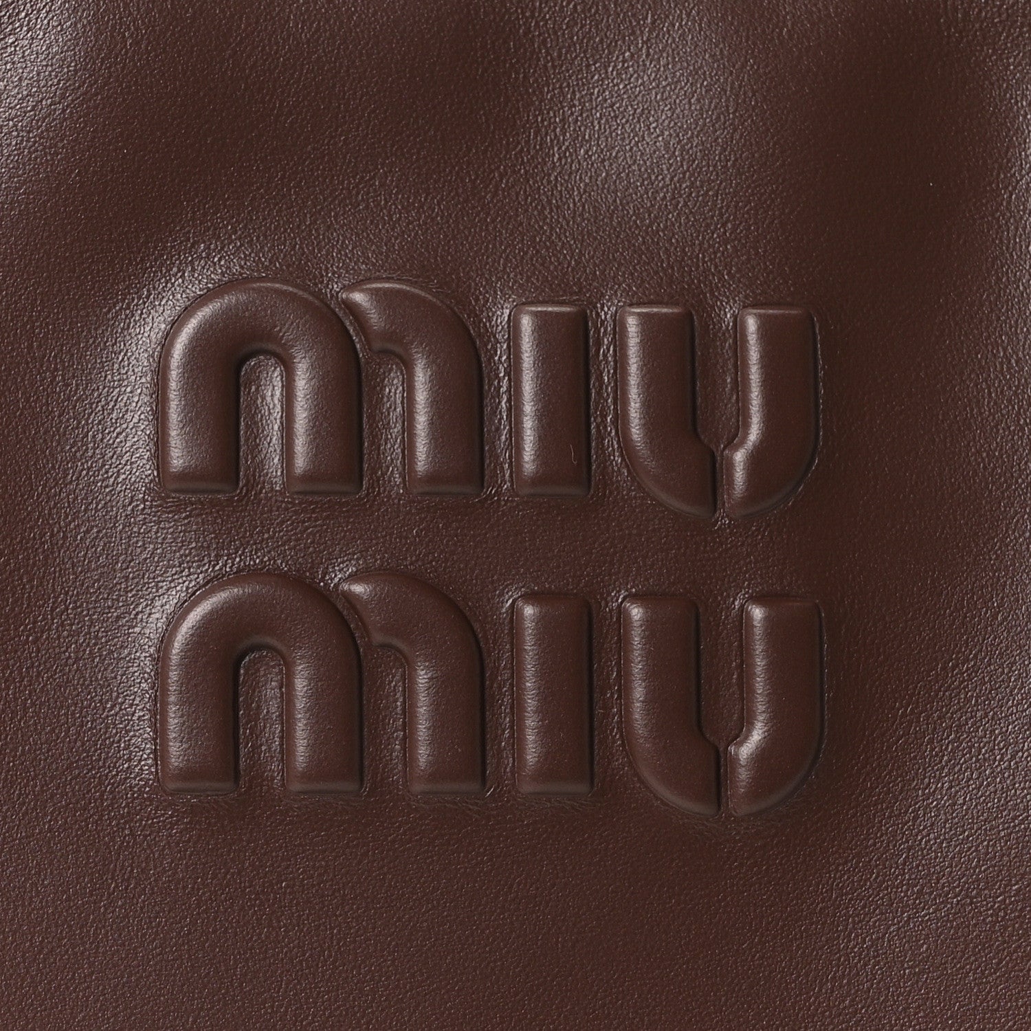 Miu Miu Soft Calf Softy Large Beau Top Handle Bag Radica 7 of 9