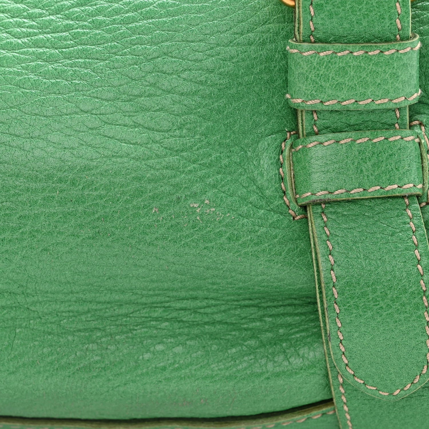 Prada Cervo Logo Embossed Folding Tote Acquamarina 15 of 16