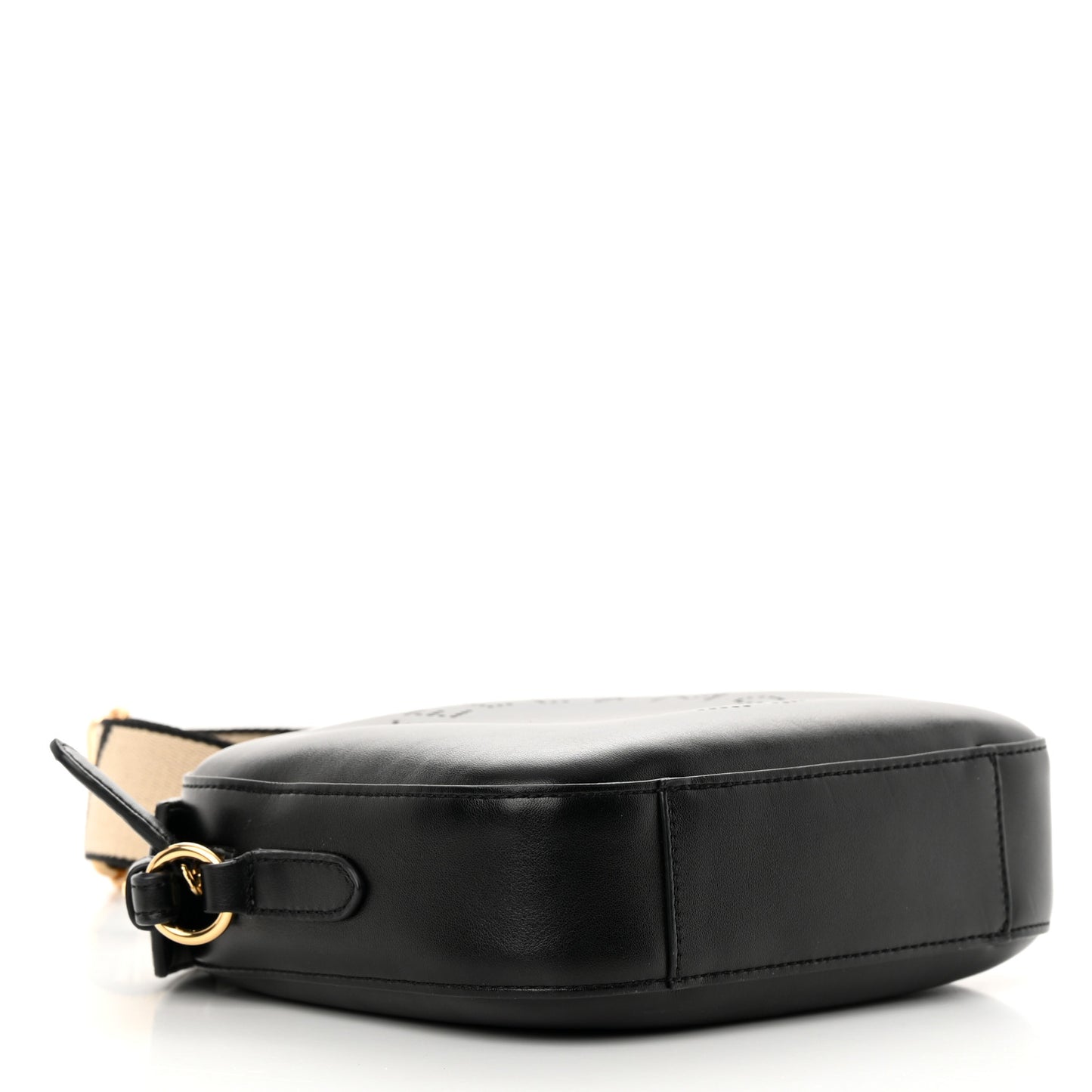 Eco Alter Nappa Perforated Logo Mini Bag Black