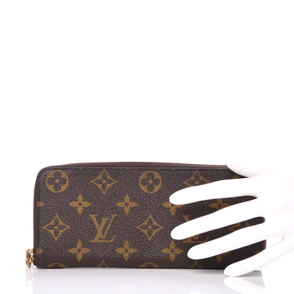 Louis Vuitton Monogram Clemence Wallet Rose Ballerine 2 of 12