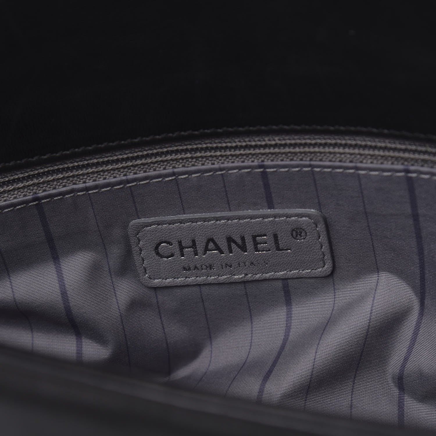 Chanel Lambskin Studded CC East West Flap Black 6 of 12