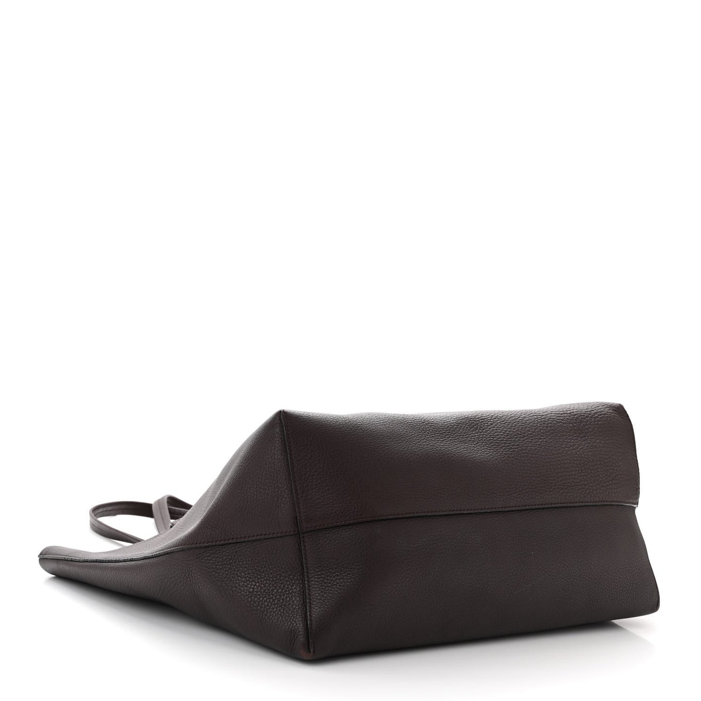 Grained Calfskin Park Tote Three Eggplant
