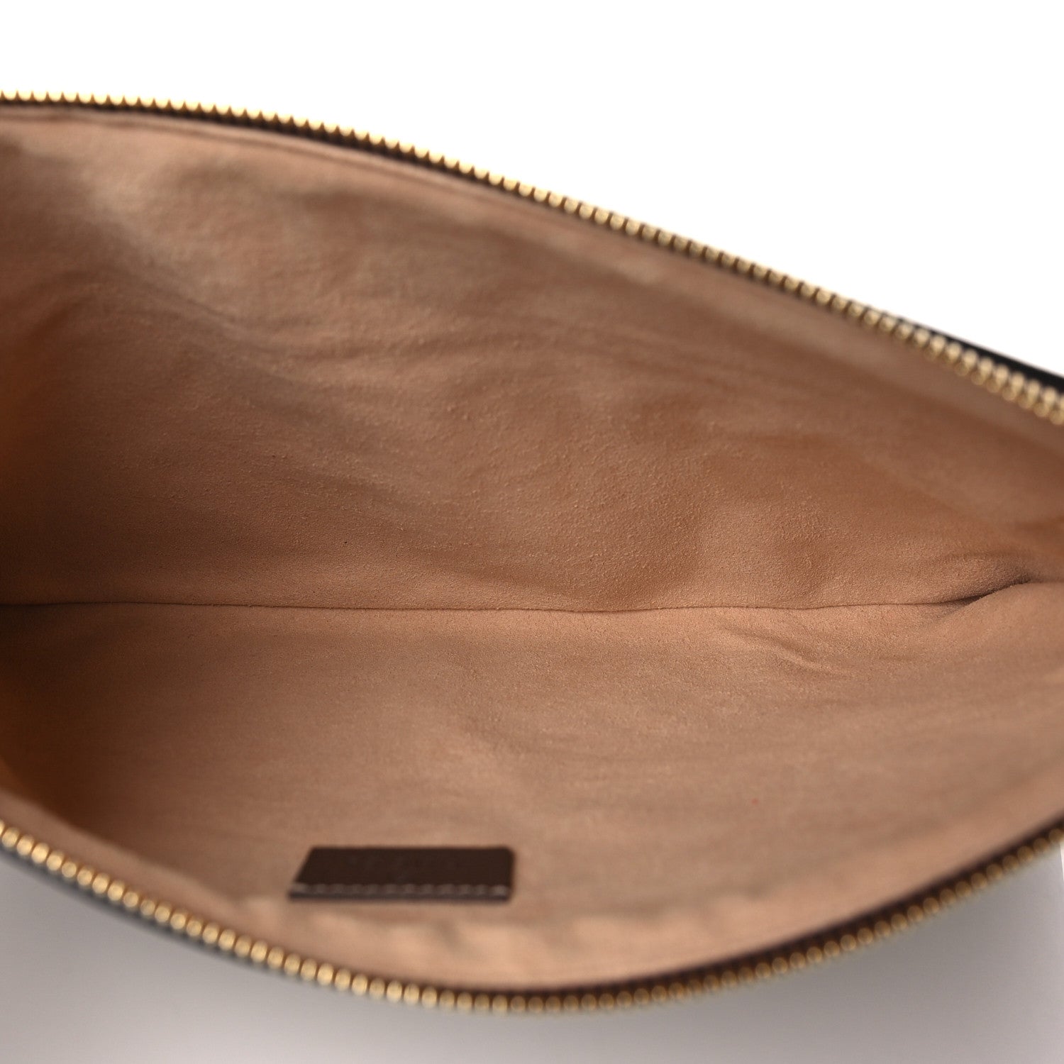 Gucci GG Supreme Monogram Large Ophidia Pouch Clutch Brown 5 of 8