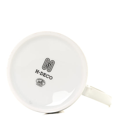 Hermes Porcelain H Deco Mug 4 of 5