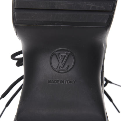 Louis Vuitton Calfskin Patent Monogram LV Archlight Sneakers 37 Black 8 of 9