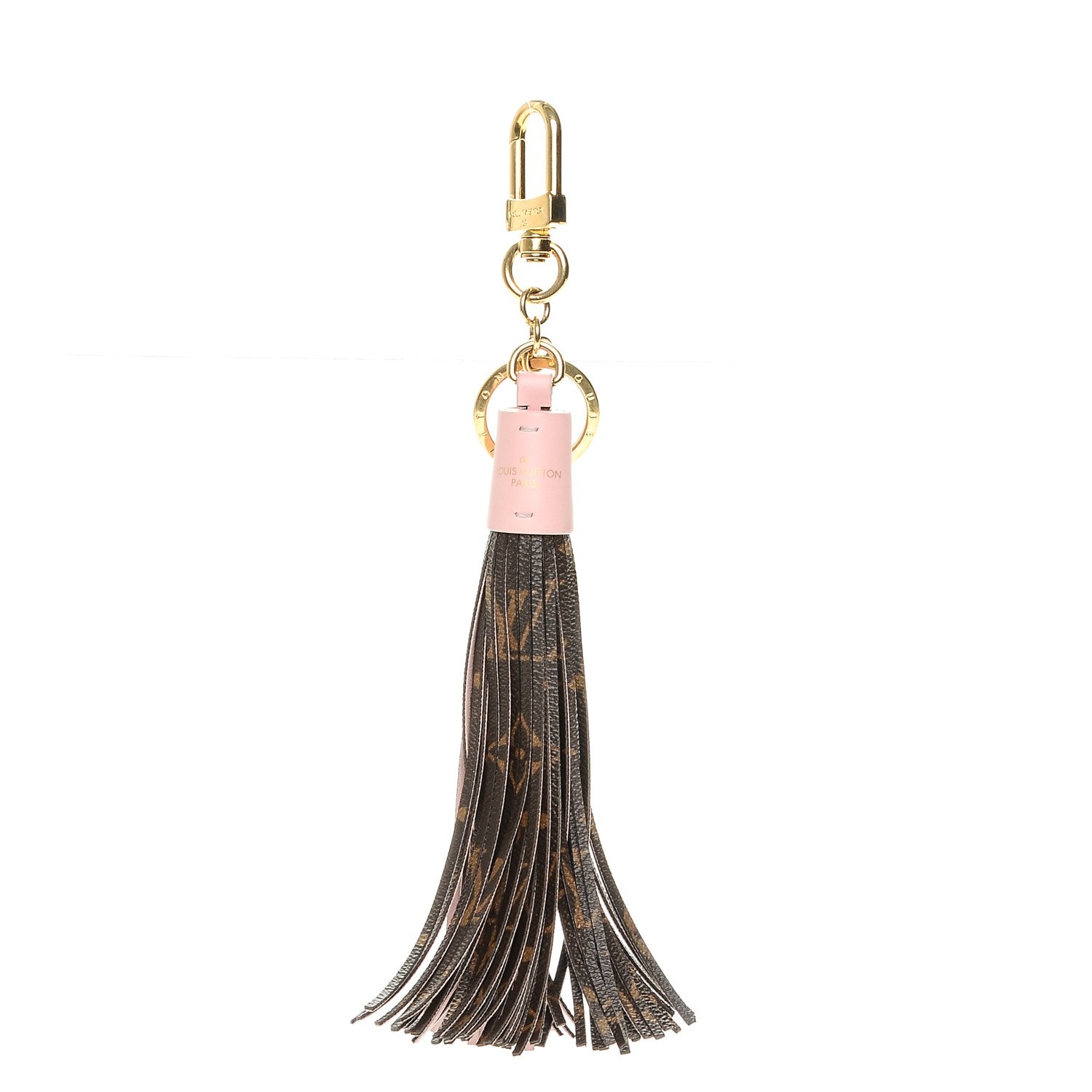 Louis Vuitton Monogram Tassel Bag Charm Pink 1 of 5