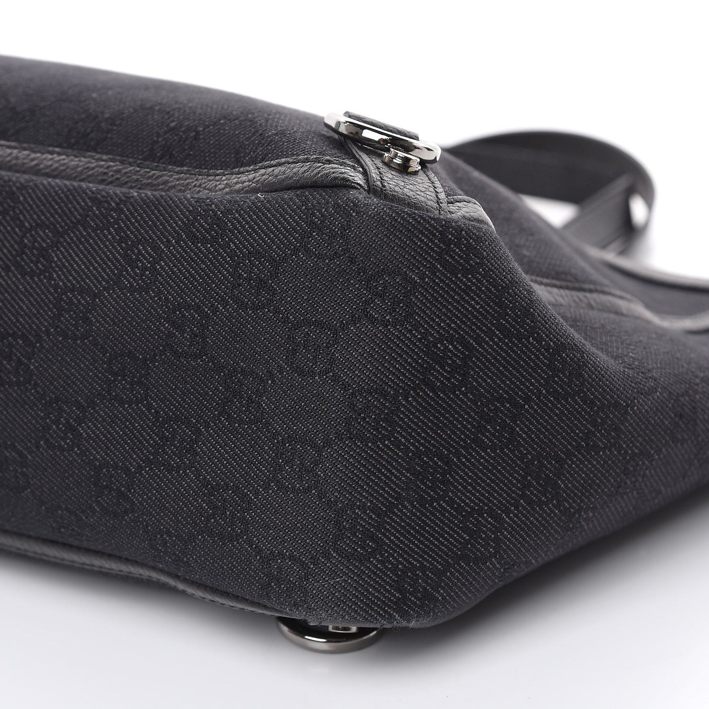 Monogram Large Abbey Tote Black