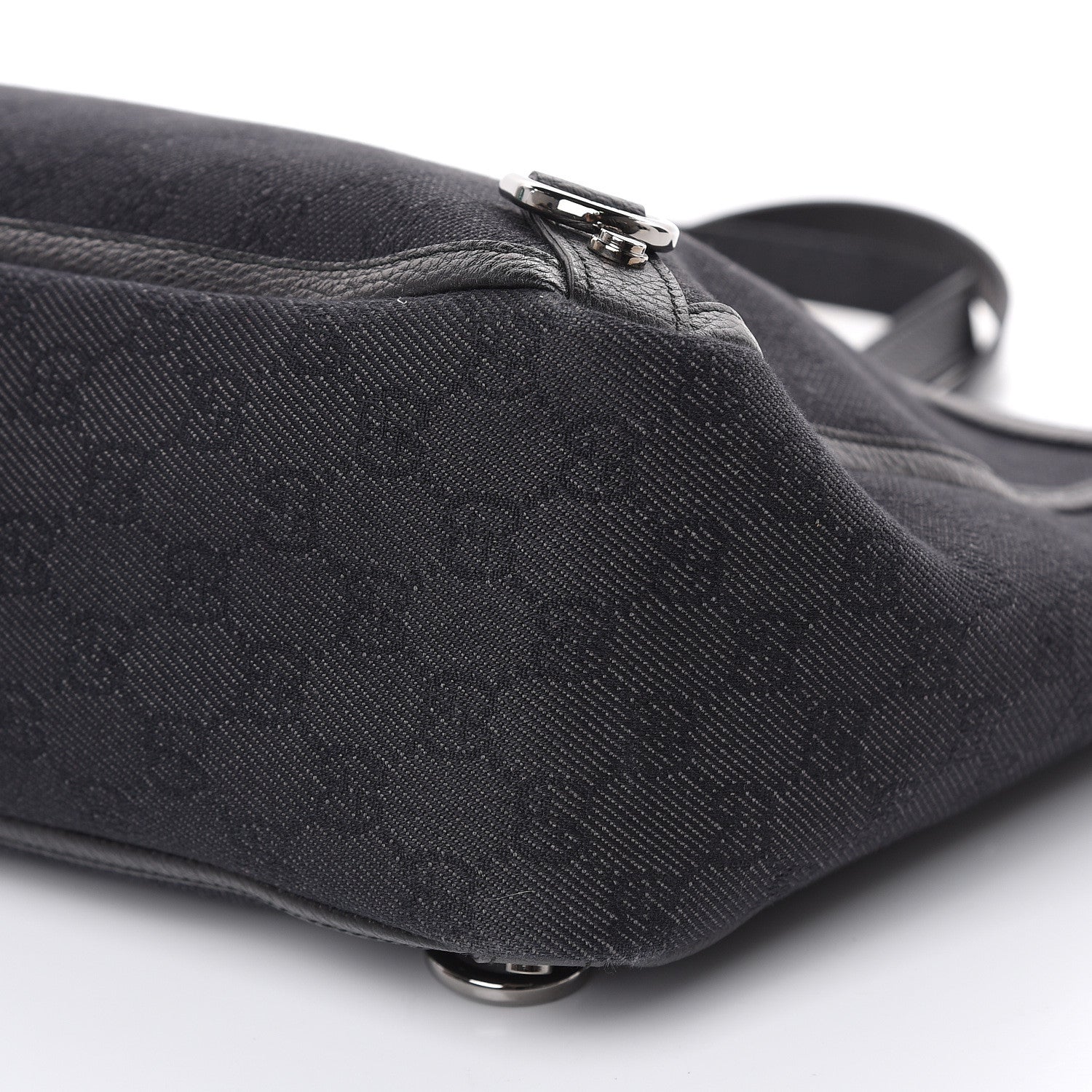 Gucci Monogram Large Abbey Tote Black 9 of 10