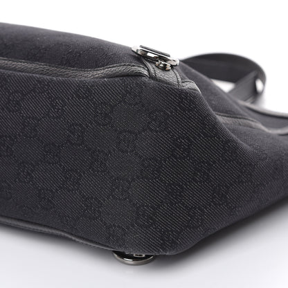 Gucci Monogram Large Abbey Tote Black 9 of 10
