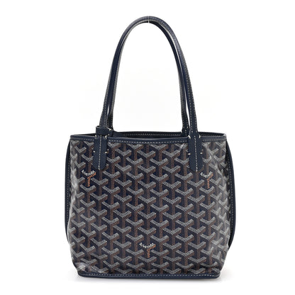 Goyard Goyardine Reversible Mini Anjou Navy 1 of 19