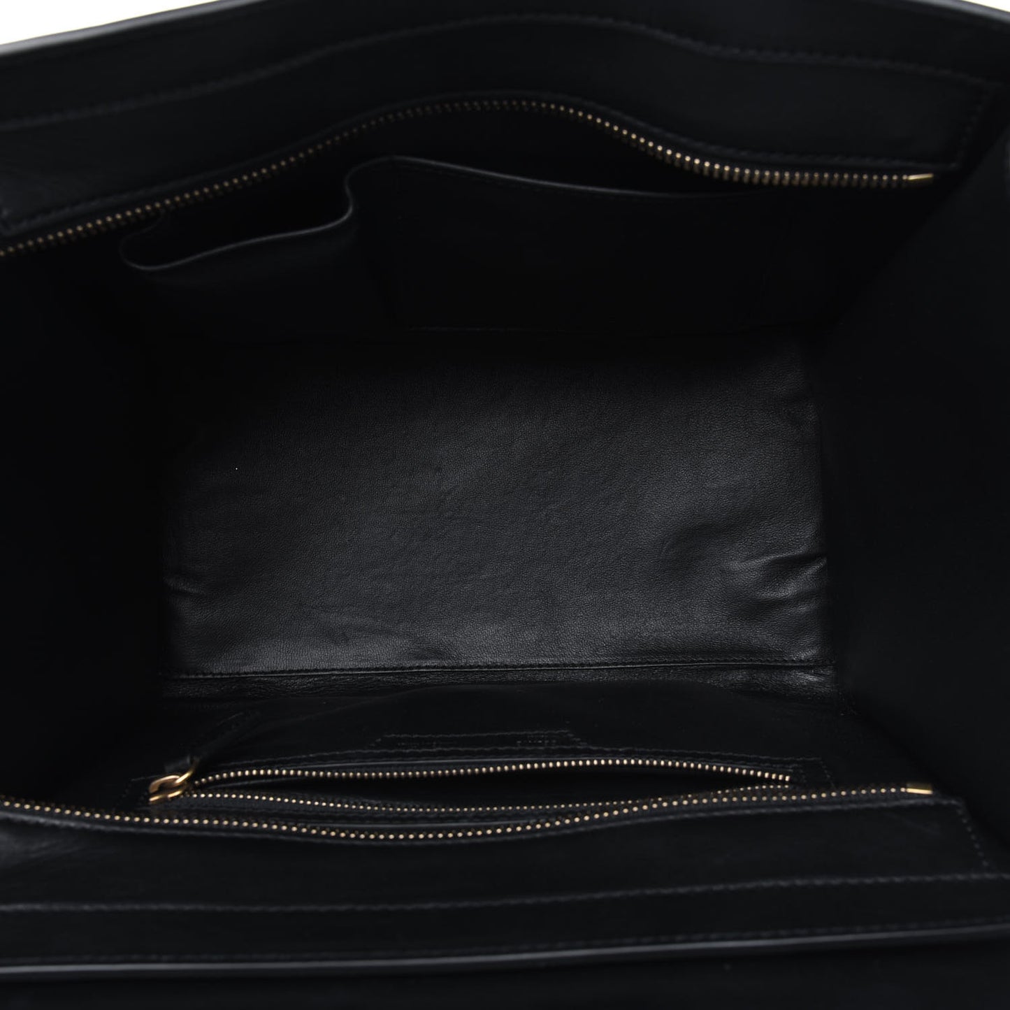 Smooth Calfskin Mini Luggage Black