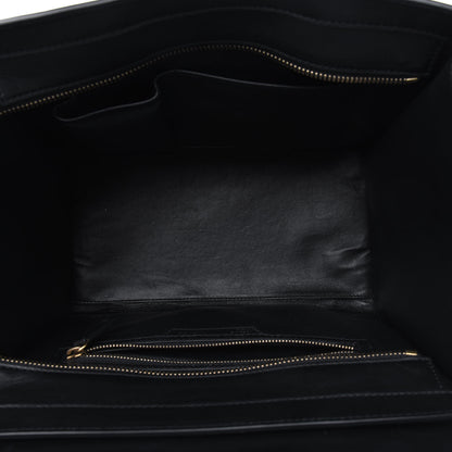 Celine Smooth Calfskin Mini Luggage Black 4 of 6