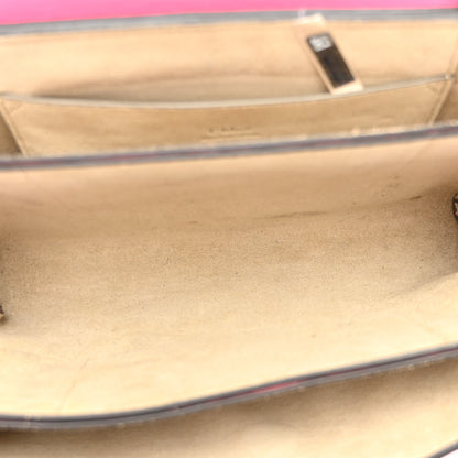 Chloe Suede Calfskin Small Faye Shoulder Bag Fuchsia Rose 5 of 9