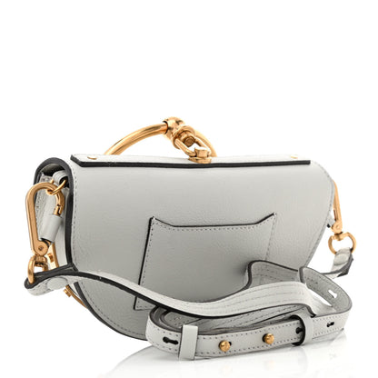 Chloe Calfskin Small Nile Bracelet Minaudiere Bag Airy Grey 3 of 11