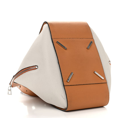 Loewe Calfskin Medium Hammock Shoulder Bag Tan White 4 of 15