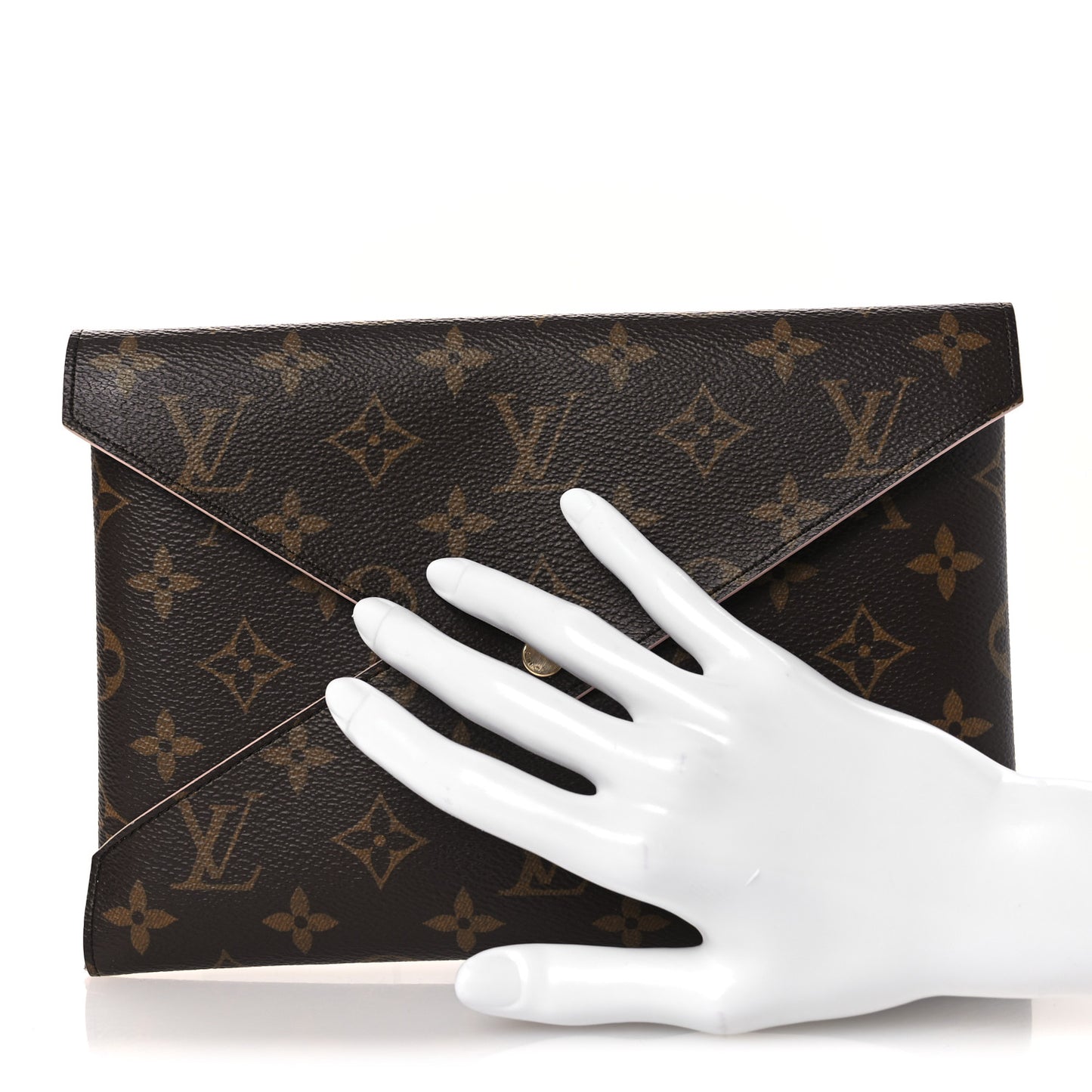Monogram Large Kirigami Pochette Insert Rose Ballerine