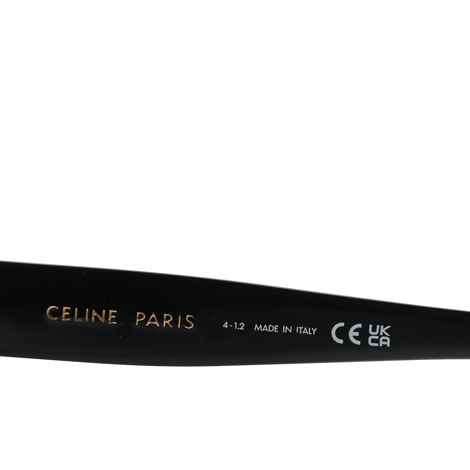 Celine Acetate Triomphe Sunglasses CL40222F Black 5 of 7