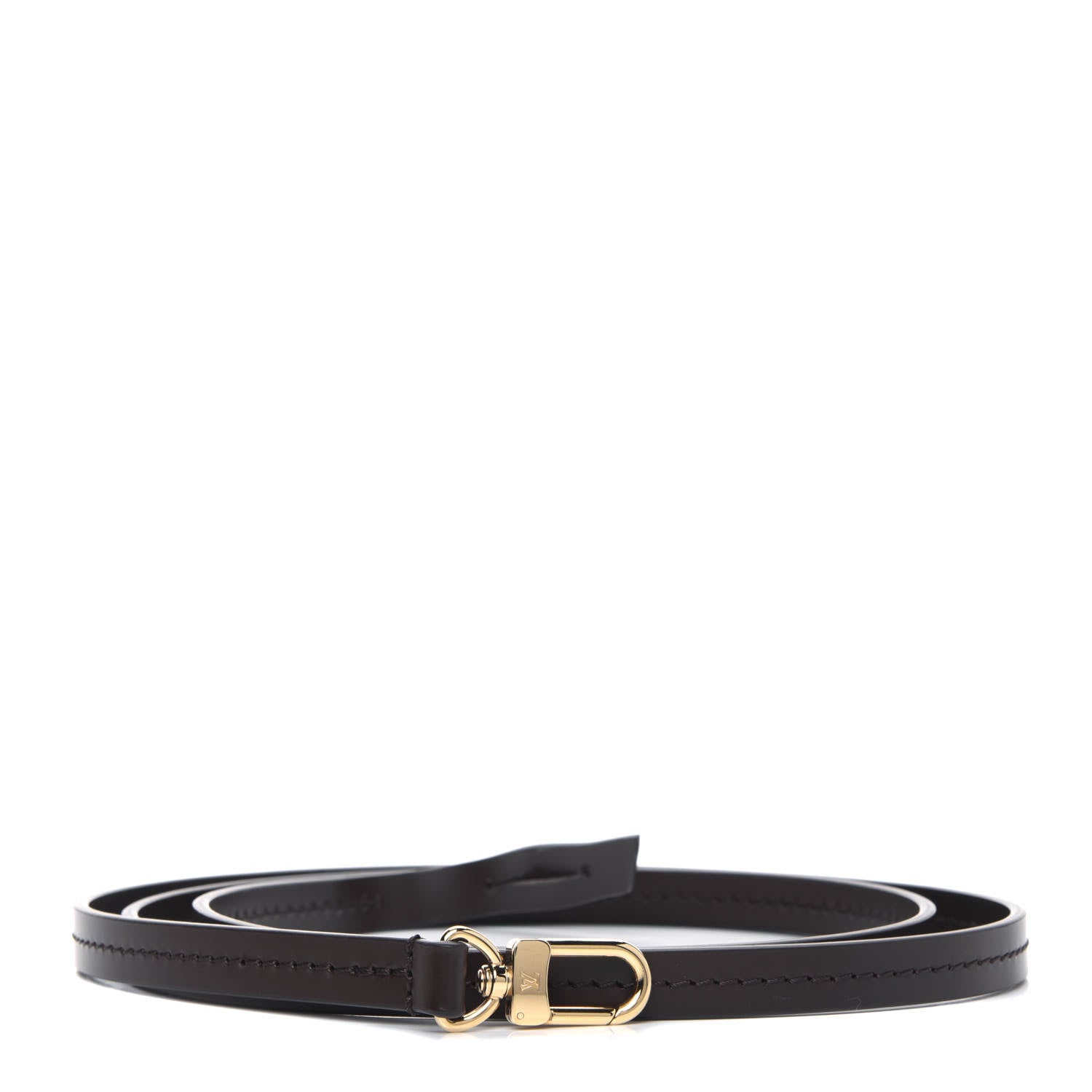 Louis Vuitton Calfskin 12mm Favorite Long Strap Brown 1 of 4