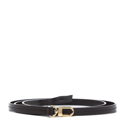 Louis Vuitton Calfskin 12mm Favorite Long Strap Brown 1 of 4