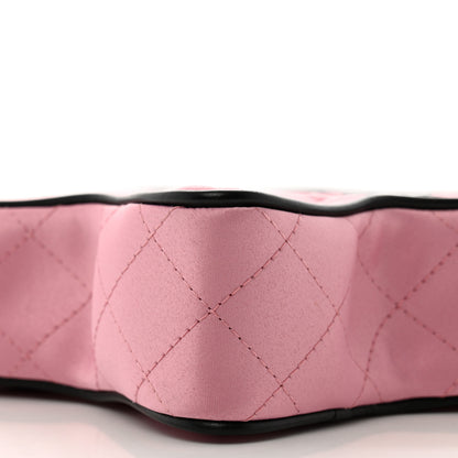 Chanel Satin Quilted Walk Of Fame Star Bag Pink 10 of 10