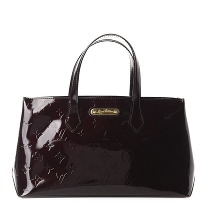 Louis Vuitton Vernis Wilshire PM Amarante 1 of 9