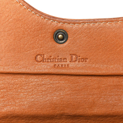 Christian Dior Calfskin Saddle Wallet Brown 6 of 15