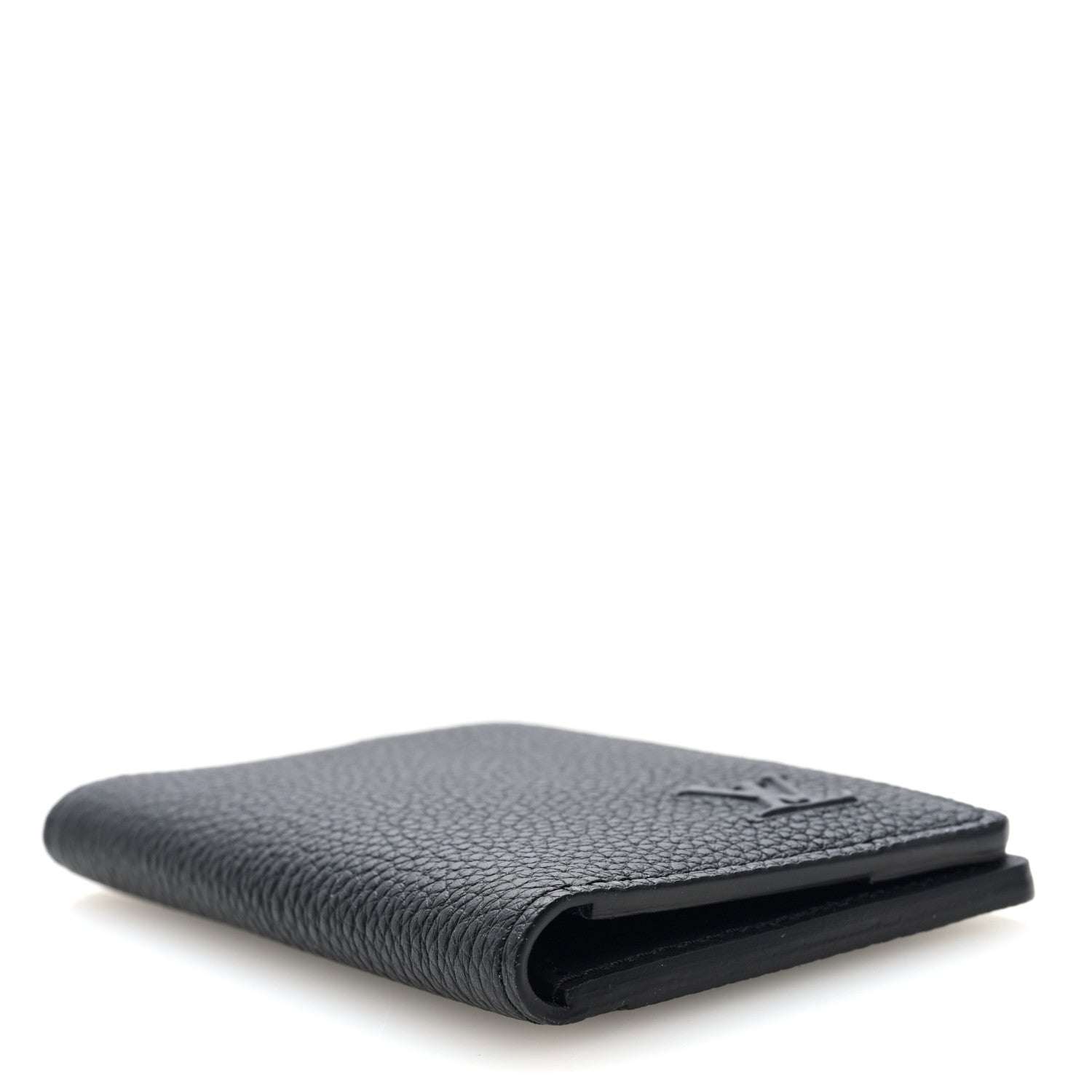 Louis Vuitton Millesime Calfskin Monogram Pocket Organizer Black 4 of 6