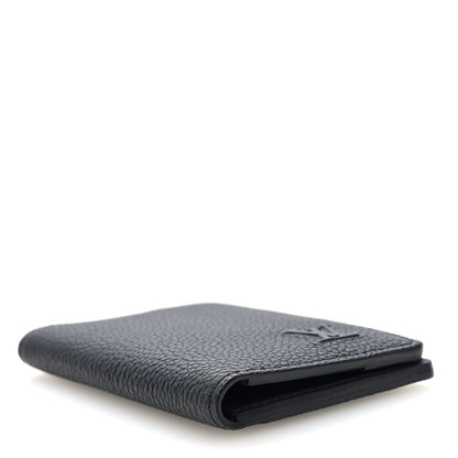 Louis Vuitton Millesime Calfskin Monogram Pocket Organizer Black 4 of 6