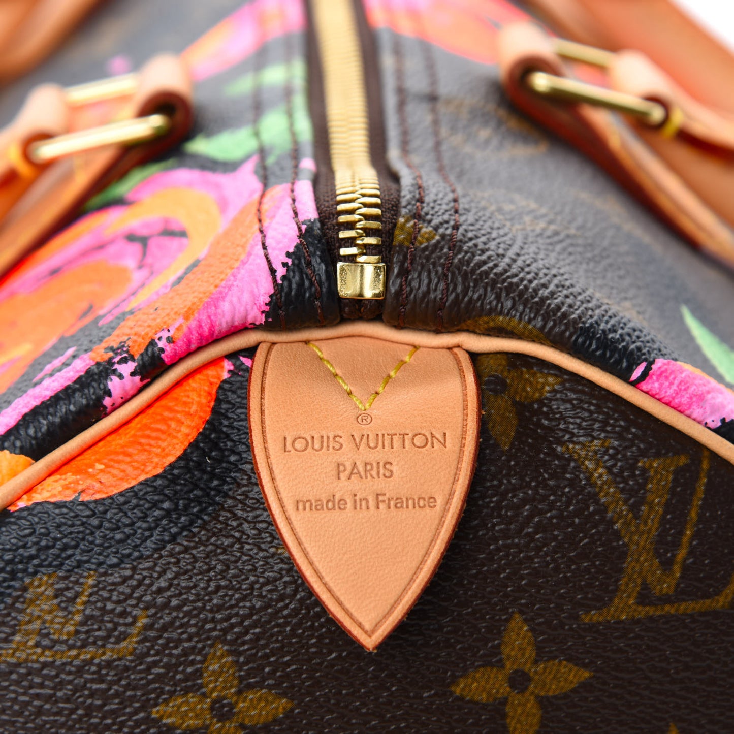 Monogram Roses Speedy 30