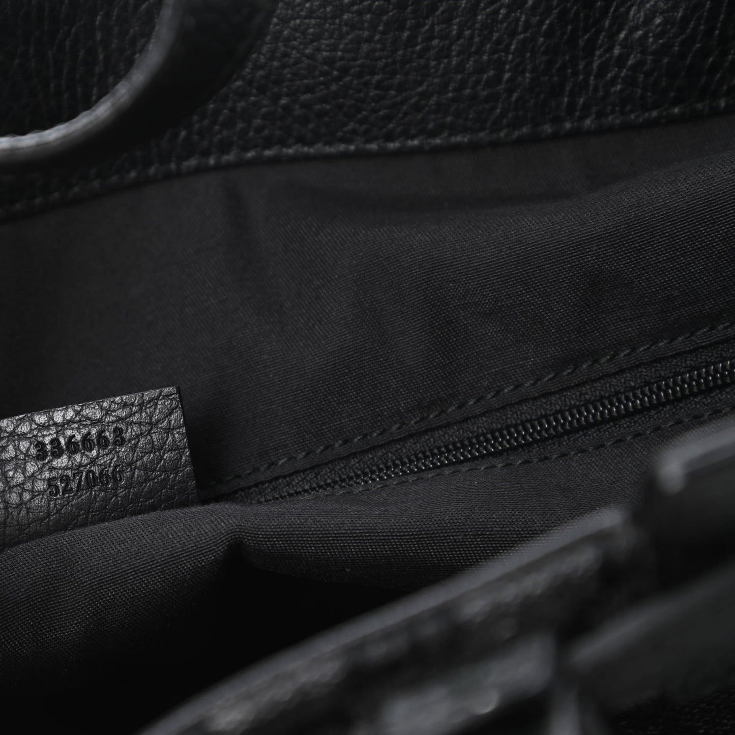 Monogram Tote Black