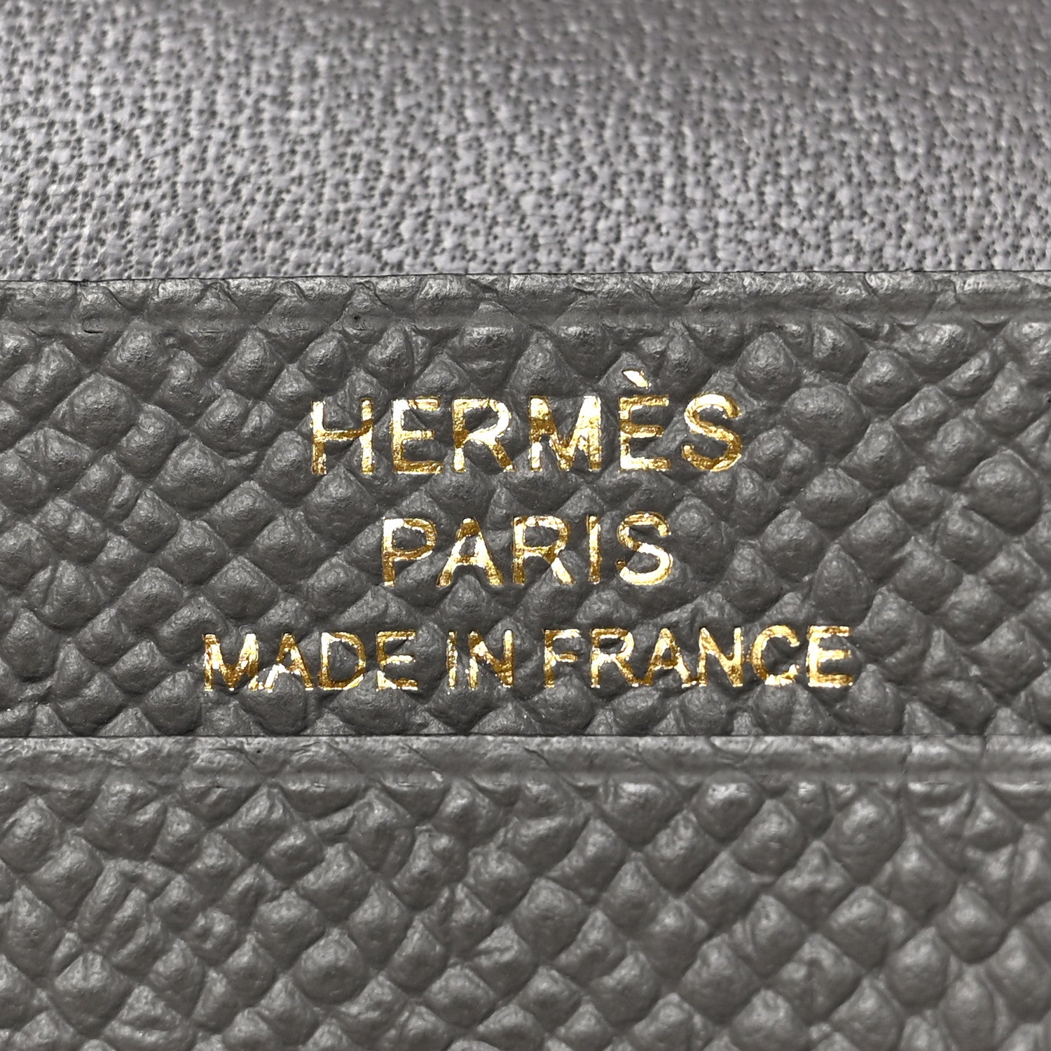 Hermes Epsom Mini Bearn Wallet Etain 6 of 6