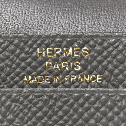 Hermes Epsom Mini Bearn Wallet Etain 6 of 6