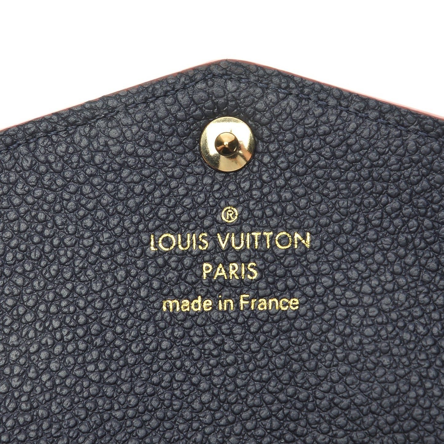 Empreinte Key Pouch Marine Rouge
