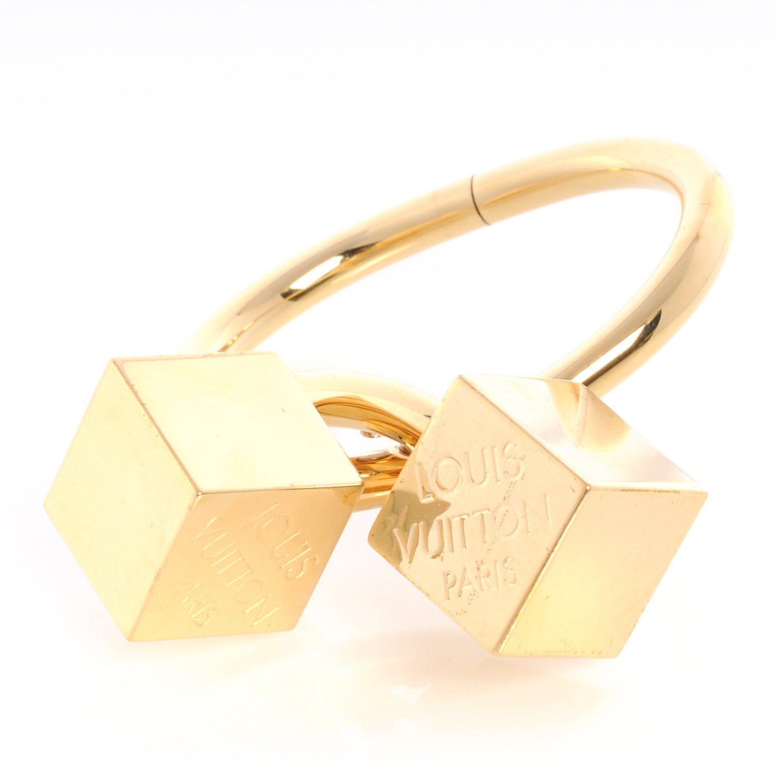 Louis Vuitton Cube Bracelet Gold 1 of 9