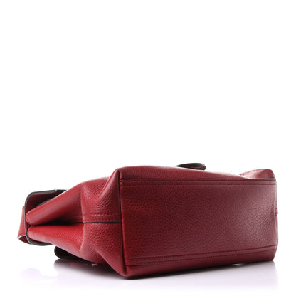 Gucci Cellarius Calfskin GG Marmont Shoulder Bag Vulcanic Red 3 of 12