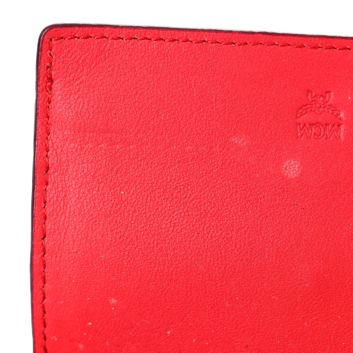 Visetos Patricia Card Case Cognac Red