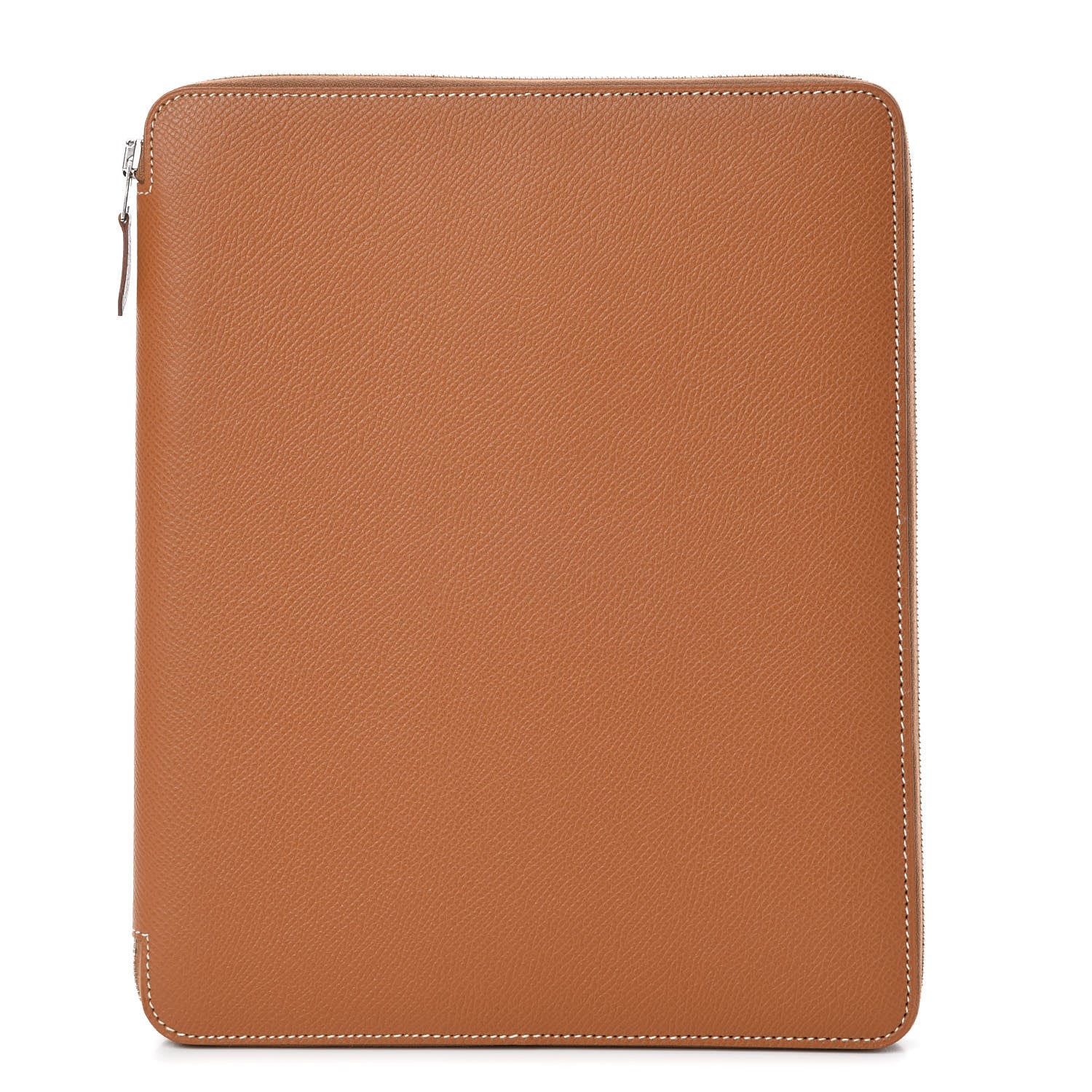 Hermes Epsom Globe Trotter Zip Agenda GM Gold 1 of 8