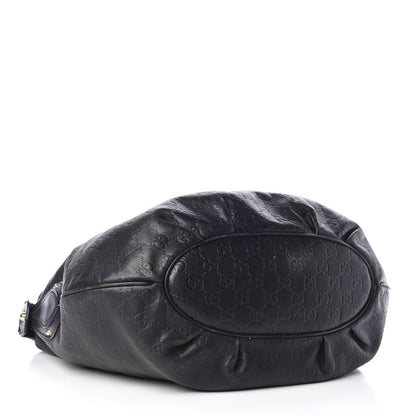 Gucci Guccissima Pelham Medium Hobo Black 4 of 13