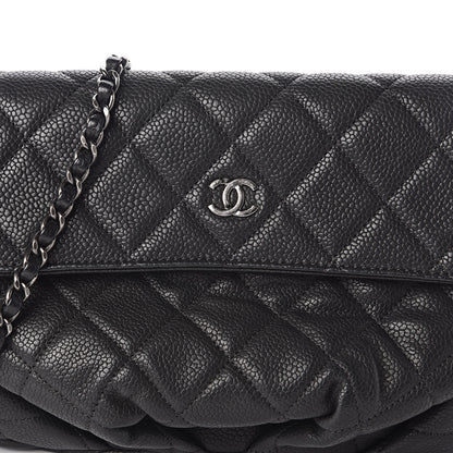 Chanel Caviar Quilted Crossbody Bag Black 8 of 11