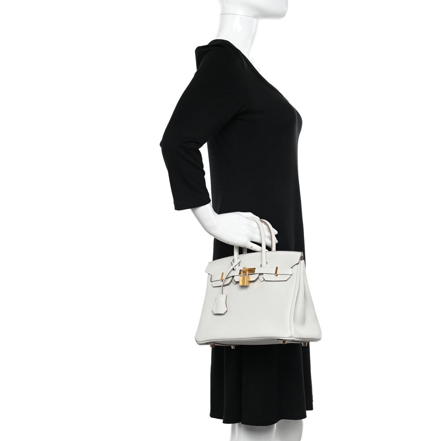 Hermes Togo Birkin 25 Gris Pale 2 of 11