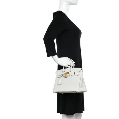 Hermes Togo Birkin 25 Gris Pale 2 of 11