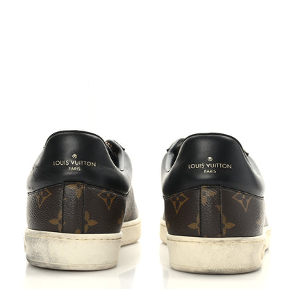 Louis Vuitton Calfskin Monogram Mens Luxembourg Sneakers 8 5 of 11