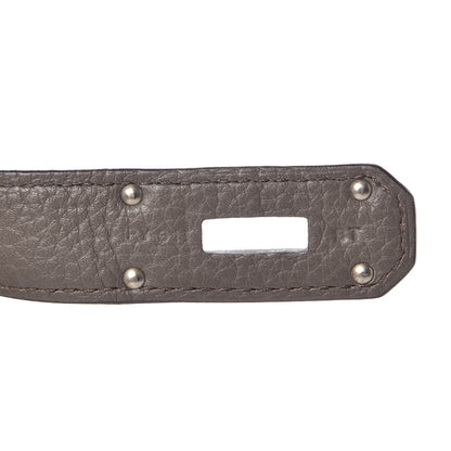 Hermes Taurillon Clemence Jypsiere 31 Etain 6 of 11