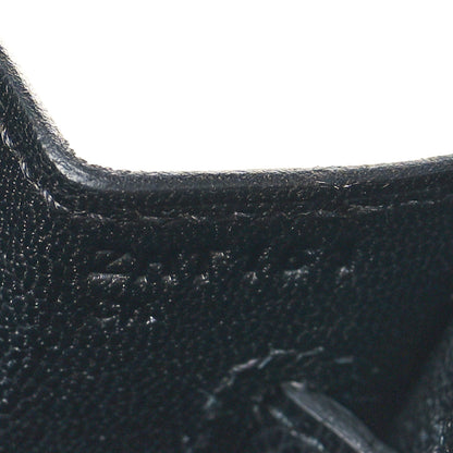 Hermes Madame Calfskin Birkin Sellier 25 Black 7 of 13