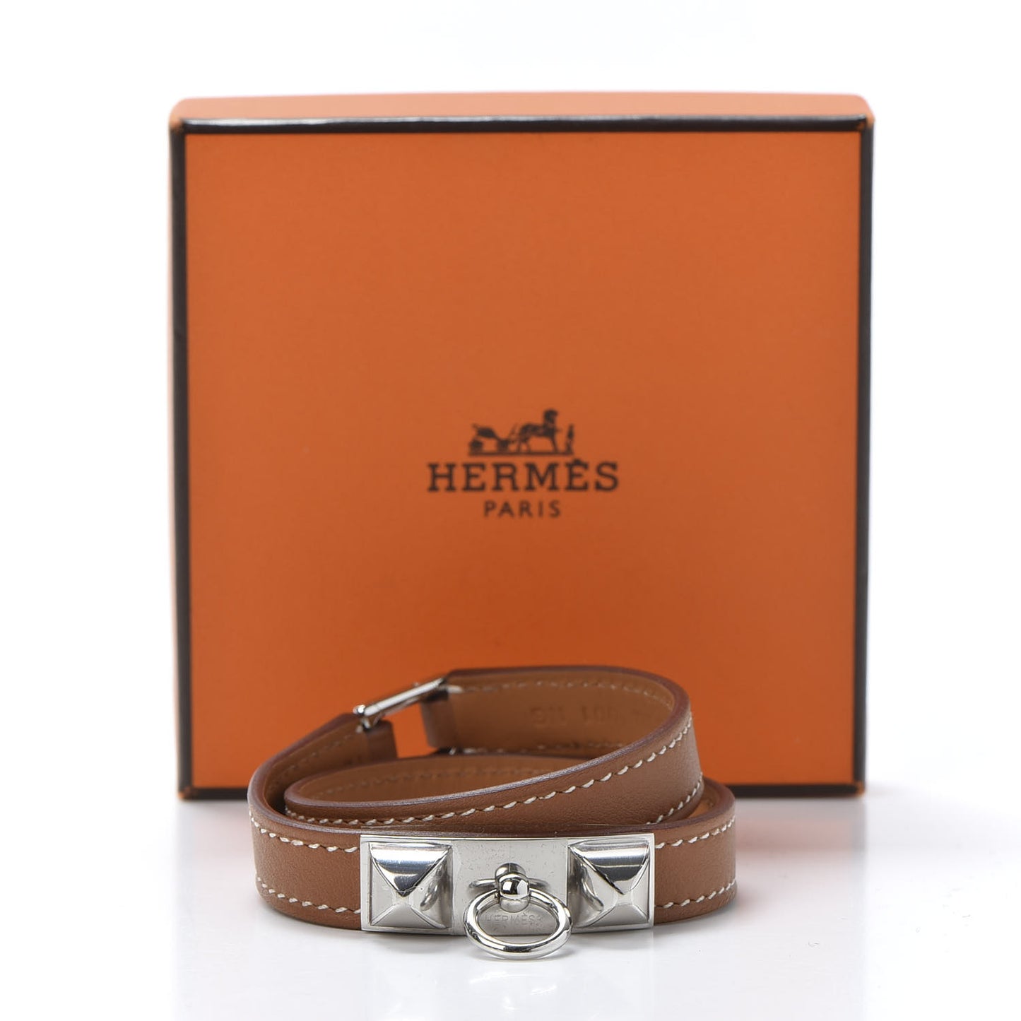 Barenia Rivale Double Tour Bracelet T2 Fauve