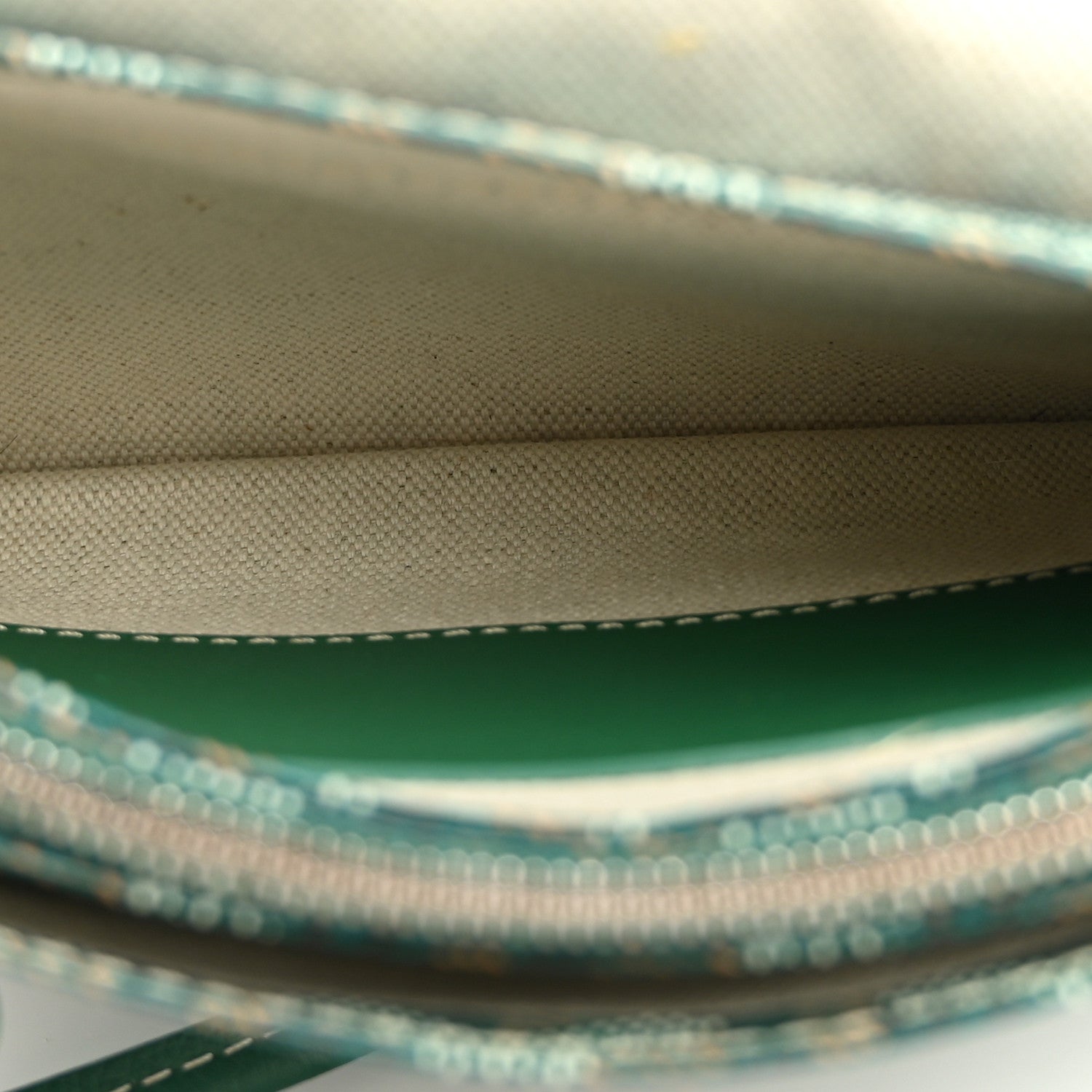 Goyard Goyardine Plumet Wallet Clutch Green 6 of 10